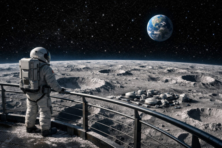 How High Can We Build on the Moon? Numbers, Physics, Perspectives