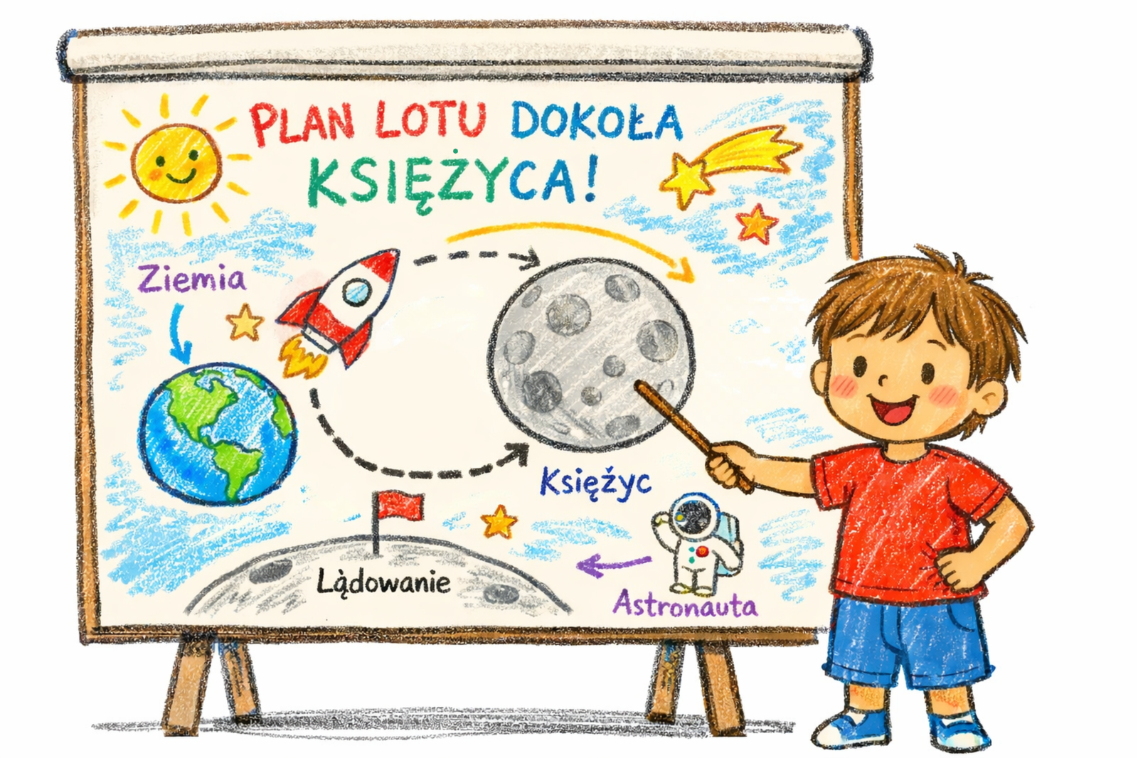 flight plan around the moon